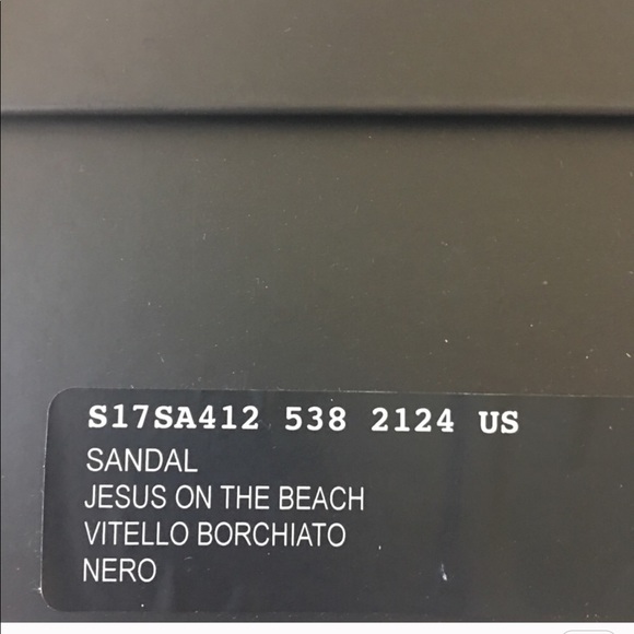 DSQAURED JESUS ON THE BEACH SANDALS - Picture 7 of 7